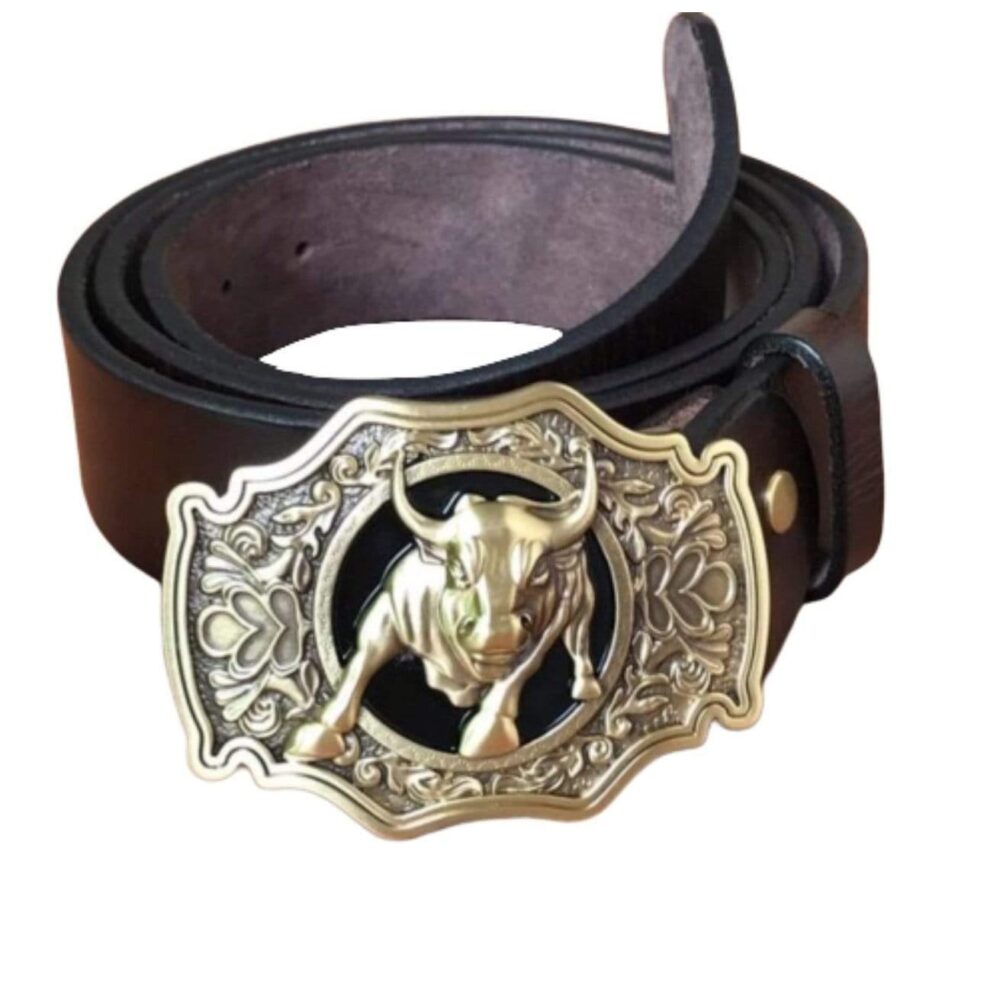 Cintura Larga Bohémien Donna Xyulaan - Modello Western Concho Con Cerchi In Metallo E Pelle PU